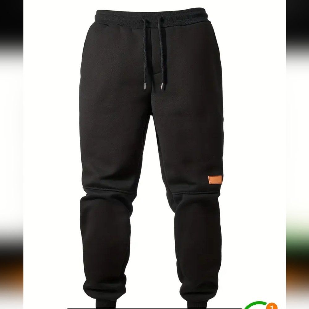 Men's Black Pants Jogger